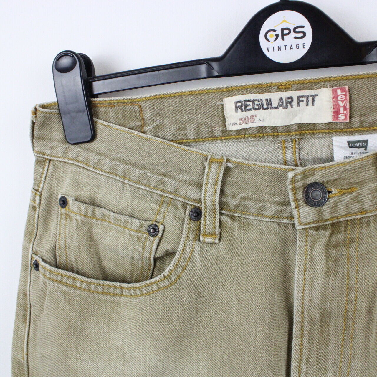 LEVIS 505 Jeans Beige | W33 L34