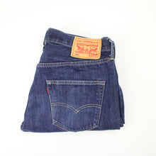 Load image into Gallery viewer, Womens LEVIS 501 Jeans Dark Blue | W32 L26
