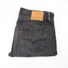 Load image into Gallery viewer, LEVIS 501 Jeans Black Charcoal | W36 L32
