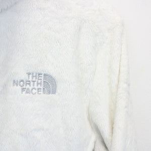 Womens THE NORTH FACE Fleece Jacket White | Medium