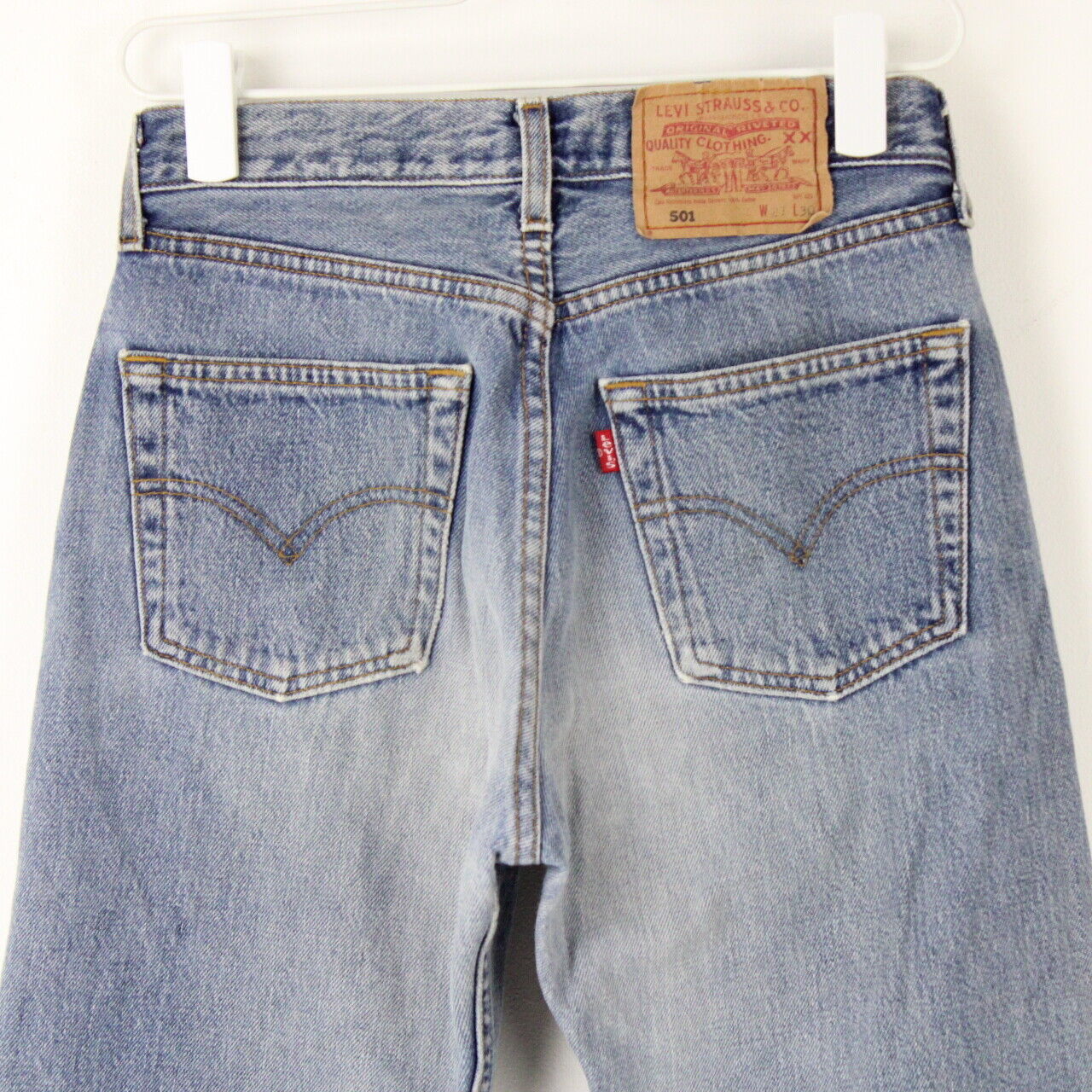 Womens LEVIS 501 Jeans Mid Blue | W27 L30