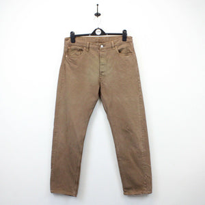 Womens LEVIS 501 Jeans Brown | W36 L32