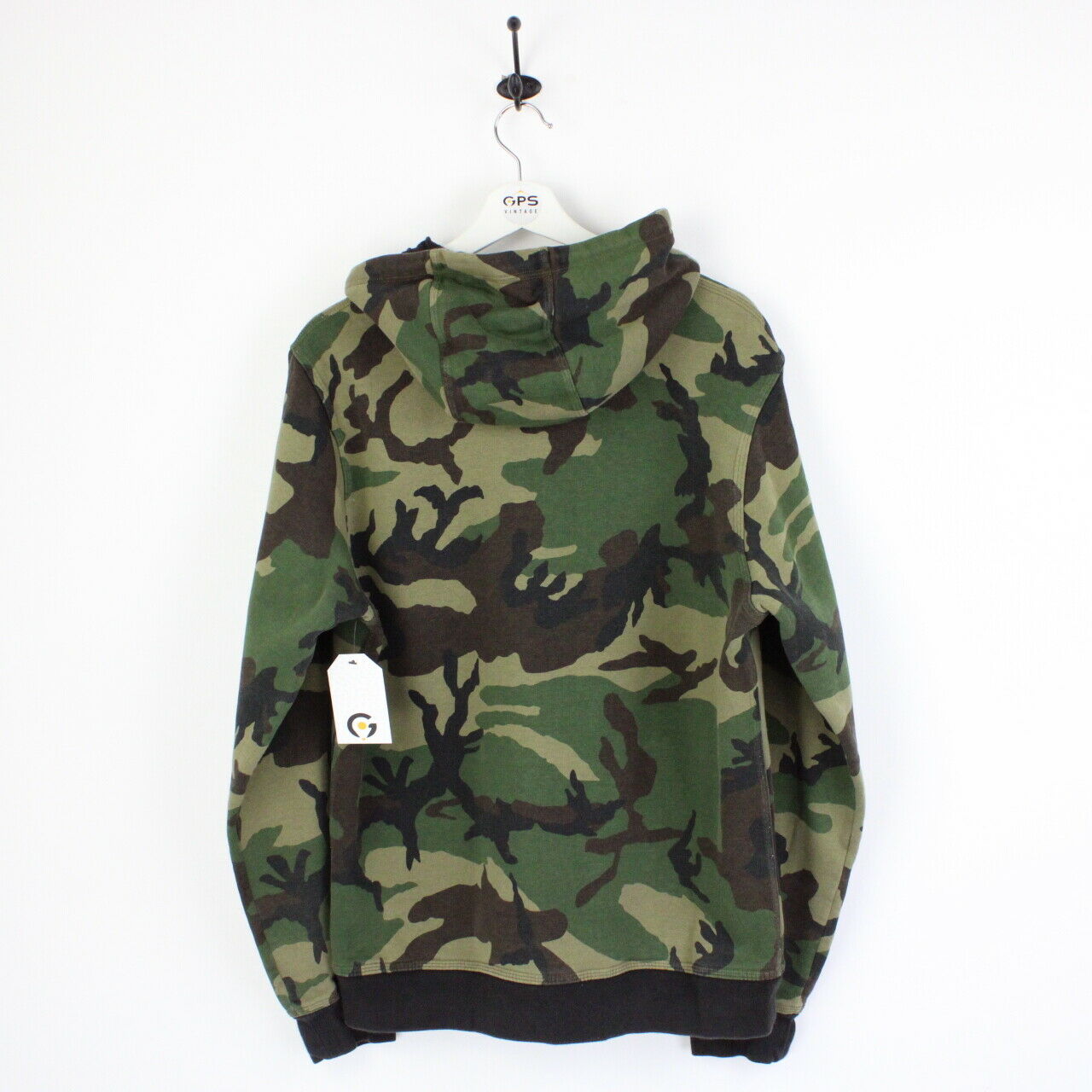 NIKE 00s Hoodie Green | Large