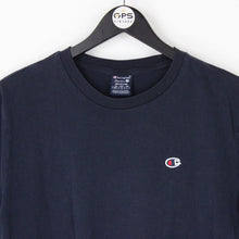 Load image into Gallery viewer, Mens CHAMPION T-Shirt Navy Blue | Medium
