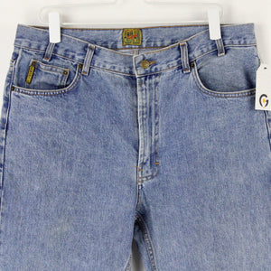 Mens ARMANI 90s True Blue Jeans Light Blue | W36 L32