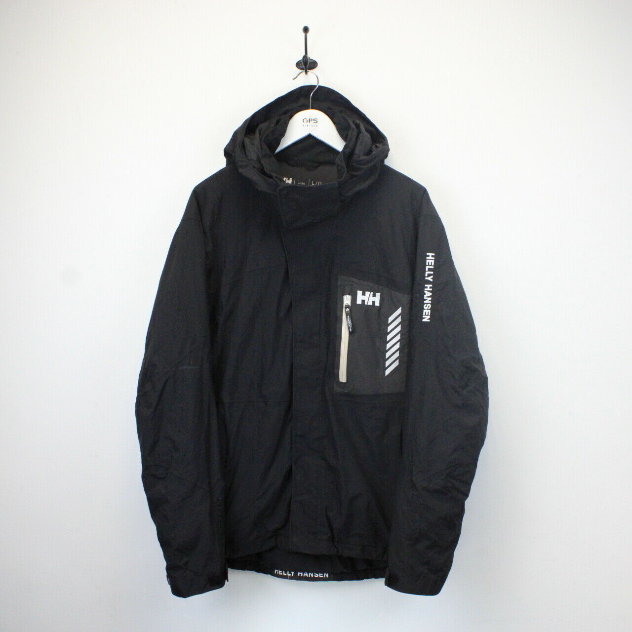 HELLY HANSEN Ski Jacket Black | Large
