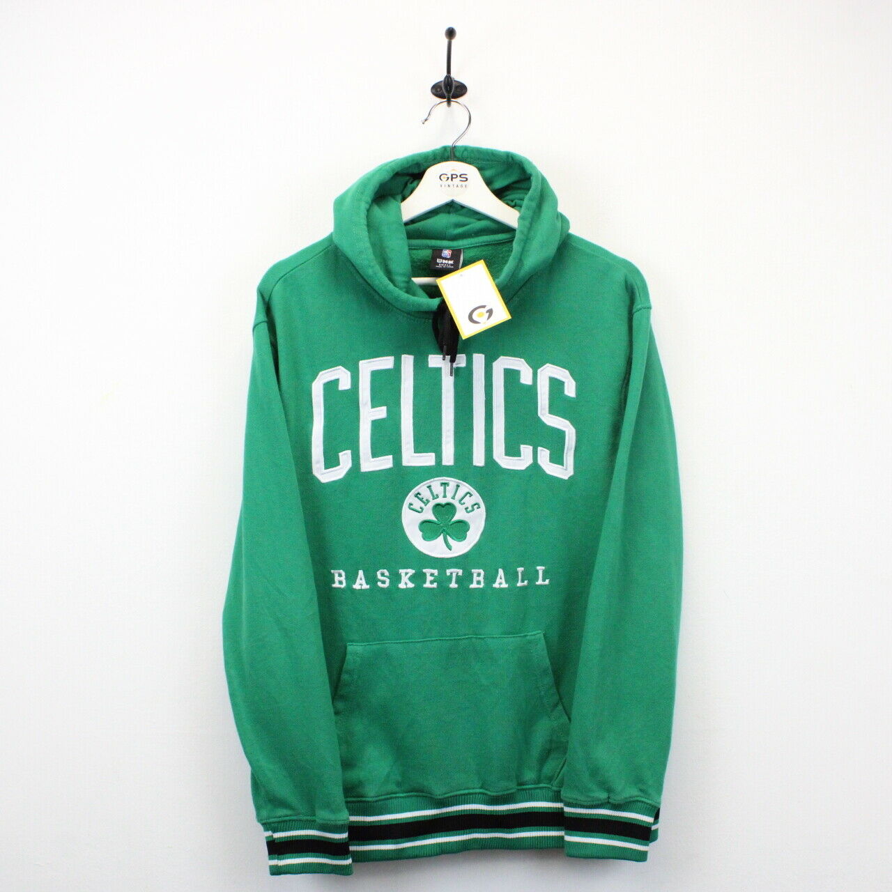 Vintage Boston Basketball Hoodie NBA Boston CELTICS Hoodie Green