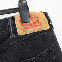 Load image into Gallery viewer, LEVIS 501 Jeans Black Charcoal | W40 L36
