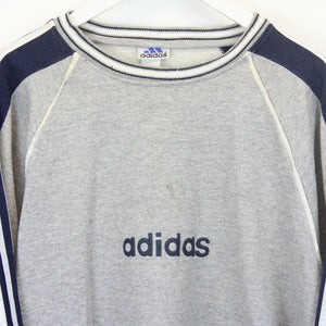 ADIDAS 90s Sweatshirt Grey | Large