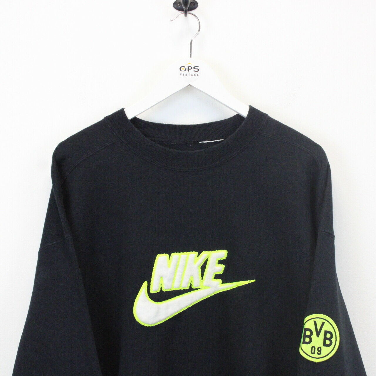 NIKE 90s BORUSSIA DORTMUND Sweatshirt Black | XL
