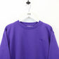 LONSDALE 00s Sweatshirt Purple | Large