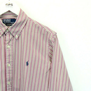 RALPH LAUREN 90s Shirt Red | Medium