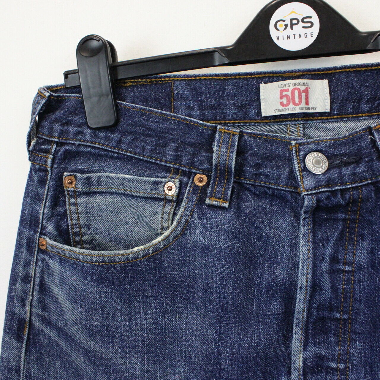 LEVIS 501 Jeans Mid Blue | W32 L34