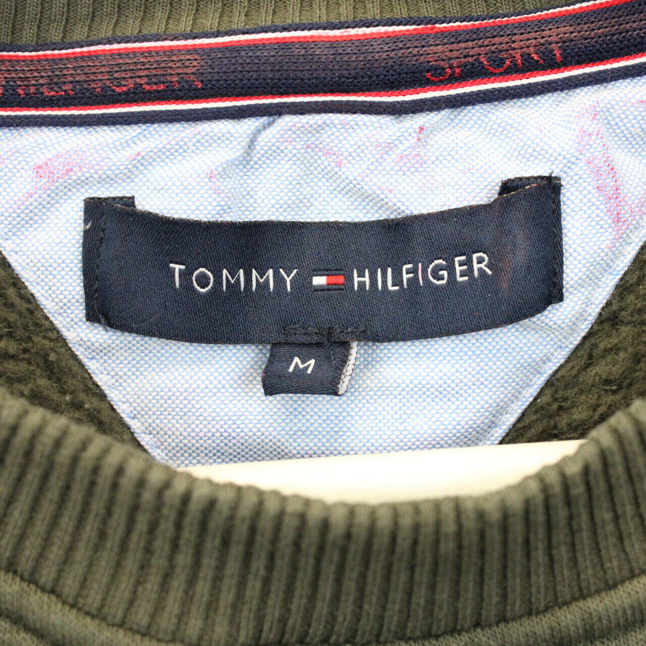 TOMMY HILFIGER Sweatshirt Green | Medium