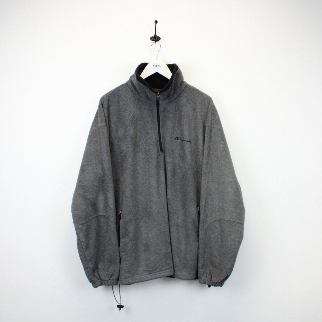 CHAMPION 1/4 Zip Fleece Grey | XXL