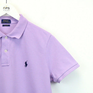 RALPH LAUREN Polo Shirt Purple | Small