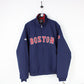 Mens MLB BOSTON RED SOX Jacket Navy Blue | Large