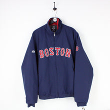 Load image into Gallery viewer, Mens MLB BOSTON RED SOX Jacket Navy Blue | Large
