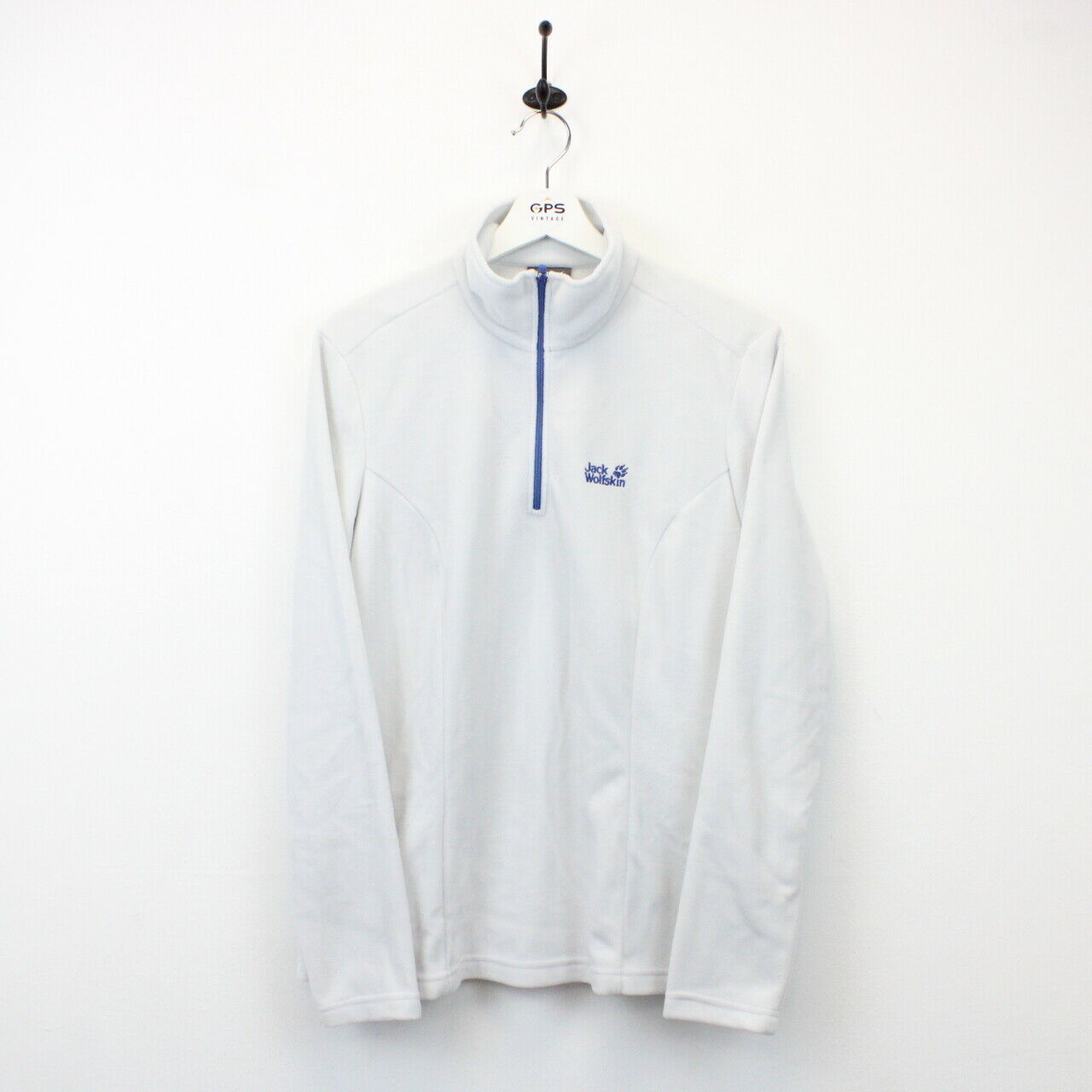 Womens JACK WOLFSKIN Fleece White | Large