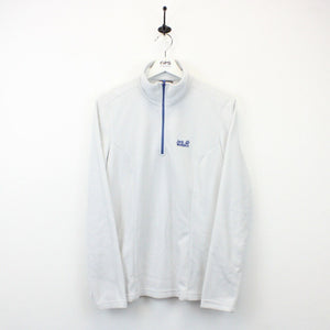 Womens JACK WOLFSKIN Fleece White | Large
