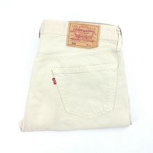 Load image into Gallery viewer, LEVIS 501 Jeans Beige | W36 L30
