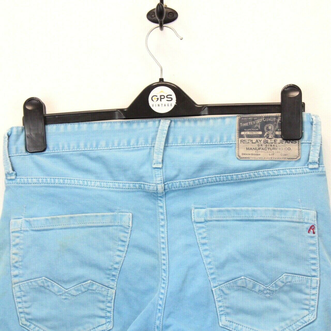 REPLAY Shorts Light Blue | W32