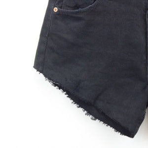 Womens LEVIS 501 Shorts Black | W30
