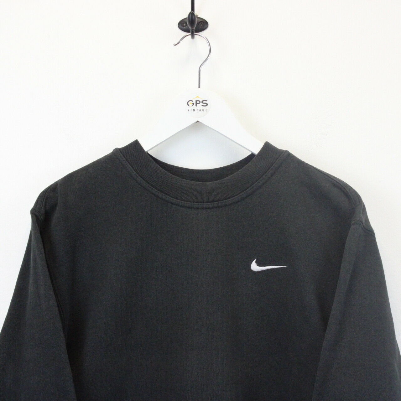 Womens NIKE 90s Sweatshirt Black | Small