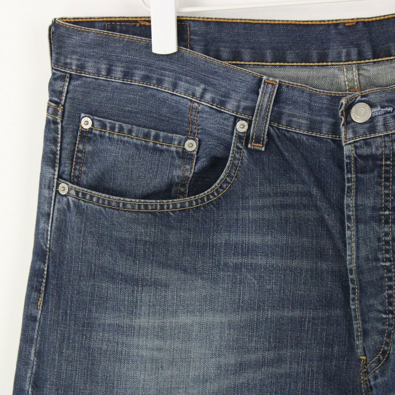 Mens LEVIS 758 Jeans Dark Blue | W38 L34