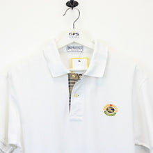 Load image into Gallery viewer, BURBERRYS 90s Polo Shirt White | Medium

