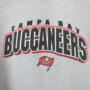 NFL 00s Tampa Bay BUCCANEERS Sweatshirt Grey | Large