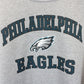 NFL 00s Philadelphia EAGLES Sweatshirt Grey | XL