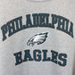 NFL 00s Philadelphia EAGLES Sweatshirt Grey | XL