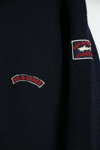 PAUL & SHARK Wool Jacket Navy Blue | Medium