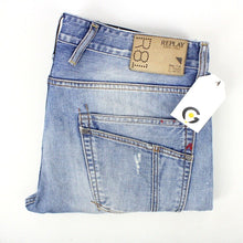 Load image into Gallery viewer, Mens REPLAY Browann Jeans Mid Blue | W36 L30
