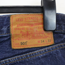 Load image into Gallery viewer, LEVIS 501 Big E Jeans Dark Blue | W34 L32
