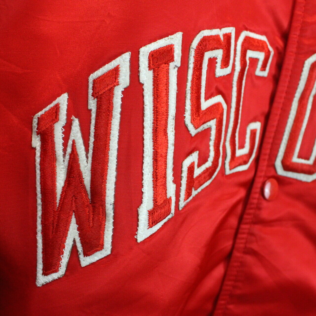 STARTER 90s Wisconsin BADGERS Jacket | Medium