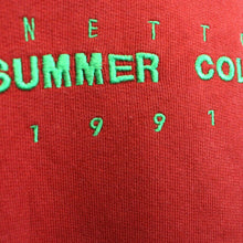 Load image into Gallery viewer, UNITED COLOURS OF BENETTON 90s Sweatshirt Red | Medium
