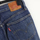Womens LEVIS 501 Skinny Jeans Dark Blue | W26 L28