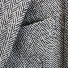 Load image into Gallery viewer, Vintage HARRIS TWEED Blazer Grey | Medium
