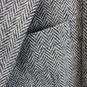 Vintage HARRIS TWEED Blazer Grey | Medium