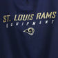 NFL REEBOK St. Louis RAMS 1/4 Zip Jacket | XL
