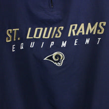 Load image into Gallery viewer, NFL REEBOK St. Louis RAMS 1/4 Zip Jacket | XL
