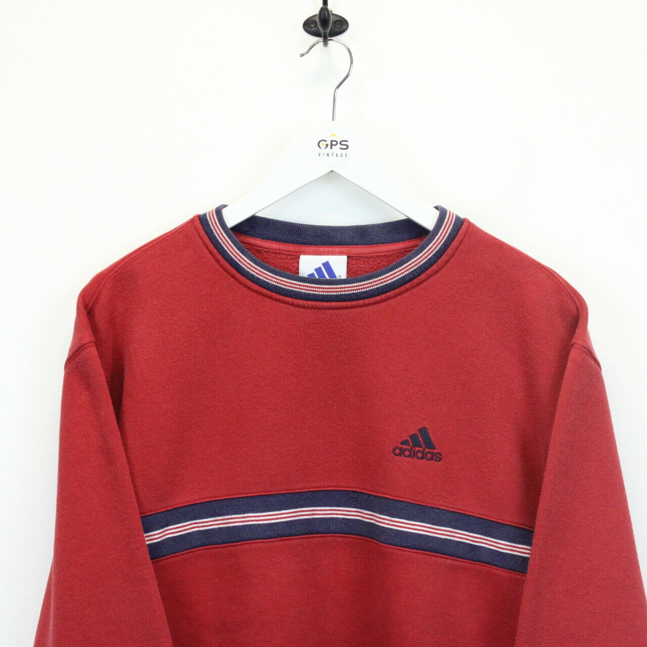 ADIDAS 90s Sweatshirt Red | Medium