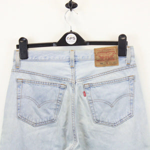 Womens LEVIS 501 90s Jeans Light Blue | W32 L34