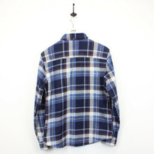 Load image into Gallery viewer, Flannel Plaid Shirt Blue | Small
