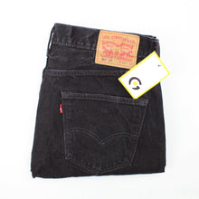 Load image into Gallery viewer, LEVIS 501 CT Jeans Black Charcoal | W34 L32
