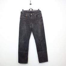 Load image into Gallery viewer, LEVIS 501 Jeans Black Charcoal | W33 L34

