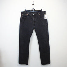 Load image into Gallery viewer, LEVIS 501 Jeans Black Charcoal | W40 L36
