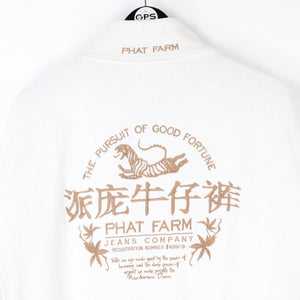 PHAT FARM 90s Track Top Beige | Large